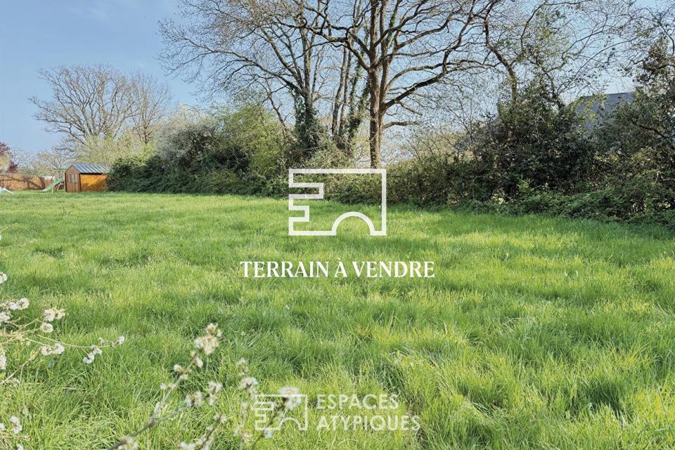 Terrain constructible à Saint Andre Des Eaux