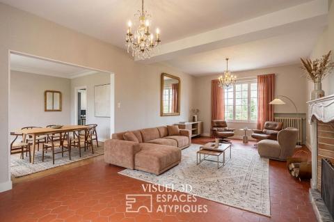 Maison familiale en fond d&rsquo;impasse dans son écrin de verdure – Clisson