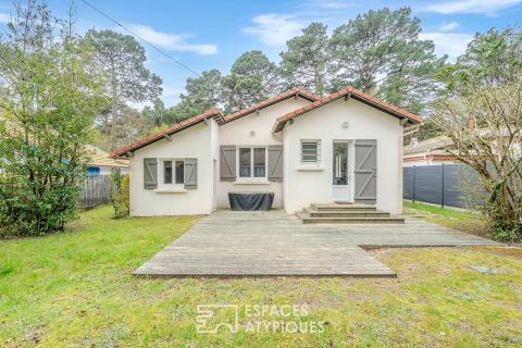 Charmante brévinoise rénovée avec jardin proche plages