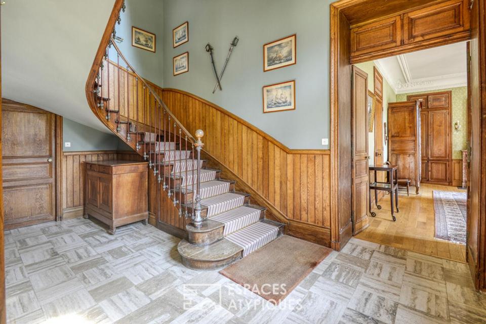 Maison de maître et dépendances dans un écrin de nature préservé