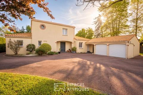 Villa familiale avec piscine aux accents du Sud