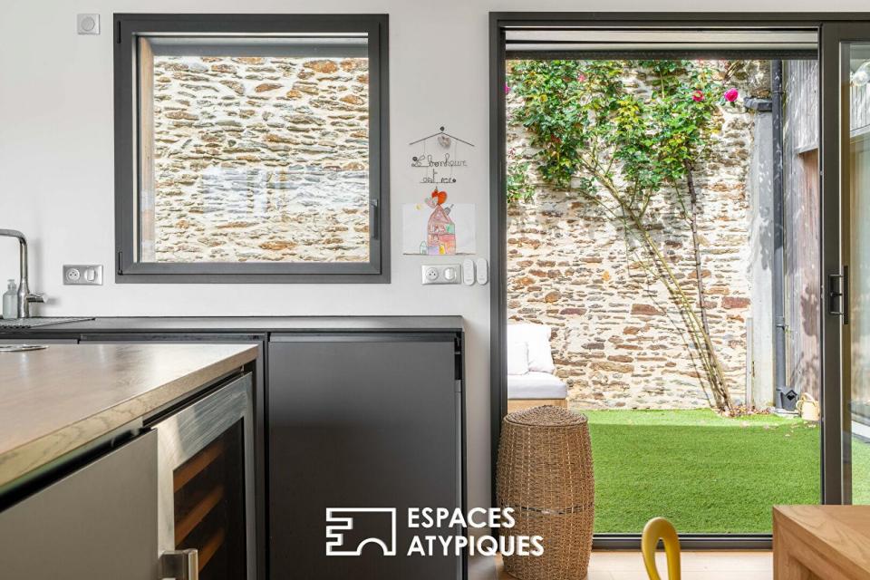 Charmante maison de ville contemporaine et son patio