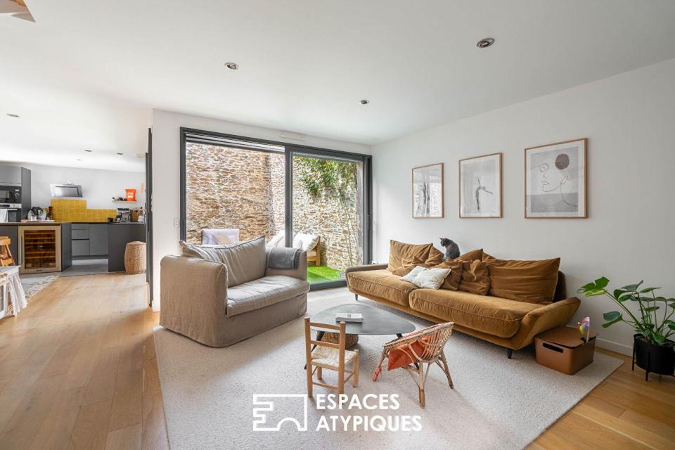 Charmante maison de ville contemporaine et son patio