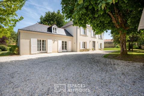 Propriété de charme, esprit « maison bourgeoise et cottage »