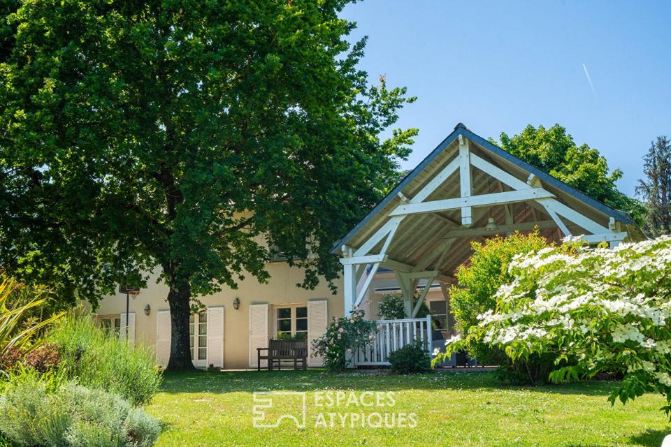 Propriété de charme, esprit "maison bourgeoise et cottage"