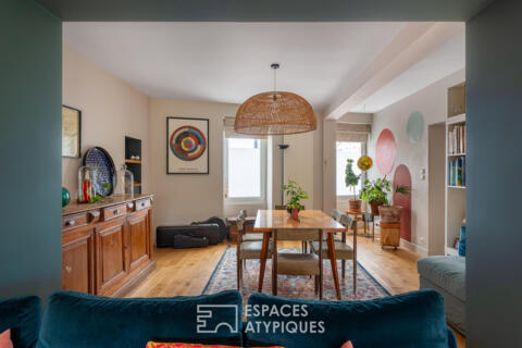 Maison familiale de 216m² à Saint-Donatien : Volumes, jardin intime et vie « tout à pied »