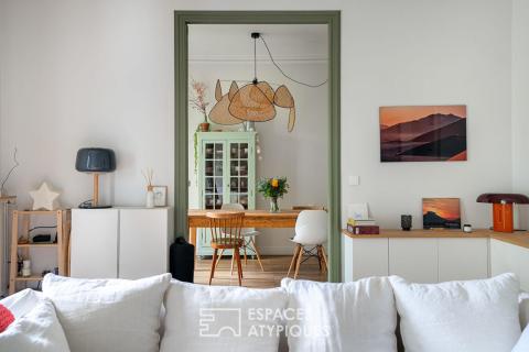 Bel appartement rénové avec vue sur le jardin des plantes