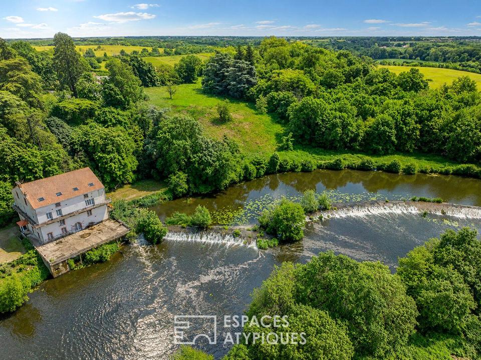Maison dans un cadre exceptionnel en bord de Sèvre