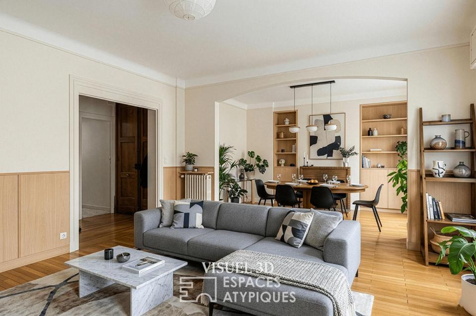 Appartement familial (4 chambres) AMBIANCE  "Fifties"  - PARKING /chambre 5E