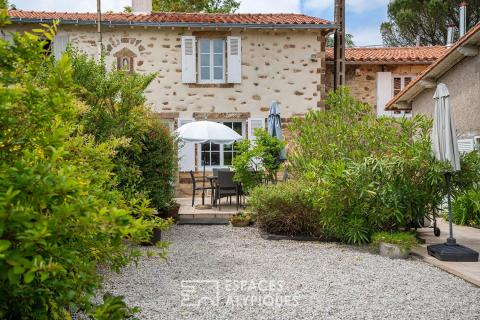 Ensemble immobilier de caractère dans un cadre champêtre