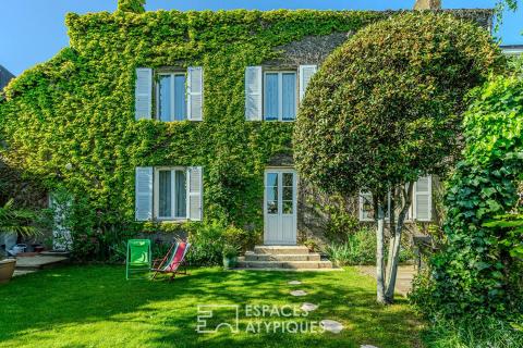 L&rsquo;esprit campagne à Chantenay : Bâtisse de caractère et jardin intimiste