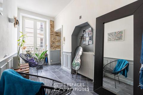 Charme et délicatesse pour cet appartement de ville au cœur de la cité nantaise