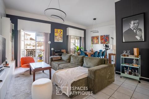 Place du Sanitat: Appartement 2 chambres, avec terrasse et parking