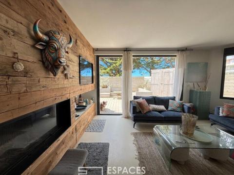 Villa de charme en second rideau, à 50 m de la plage