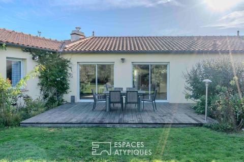 Élégante villa moderne de plain-pied à quelques pas des plages
