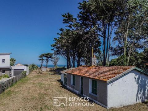 Terrain constructible d&rsquo;exception face à l&rsquo;océan