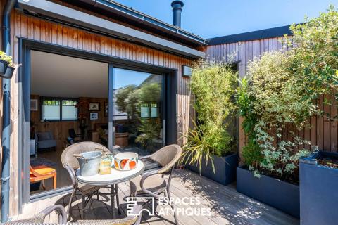 Appartement contemporain esprit loft avec terrasse La Baule