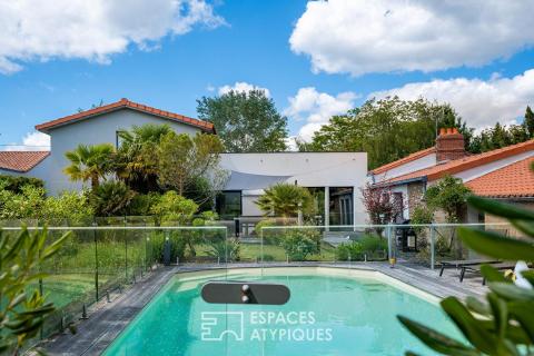 Maison contemporaine avec charme ancien aux portes de Nantes
