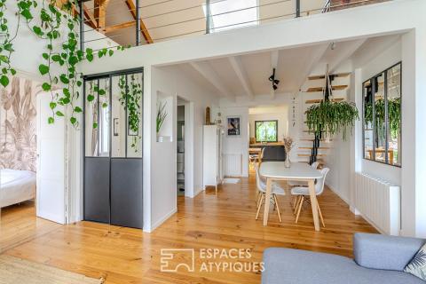 Maison de charme revisitée au coeur de Gourmalon