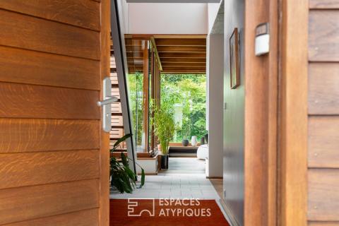 Maison d&rsquo;architecte familiale en impasse privée – Nantes Longchamp