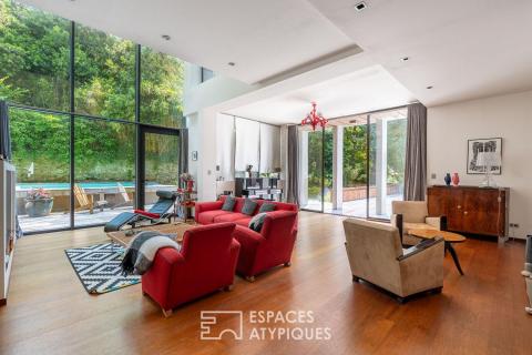 Intemporelle maison d&rsquo;architecte proche de la Sèvre à Nantes