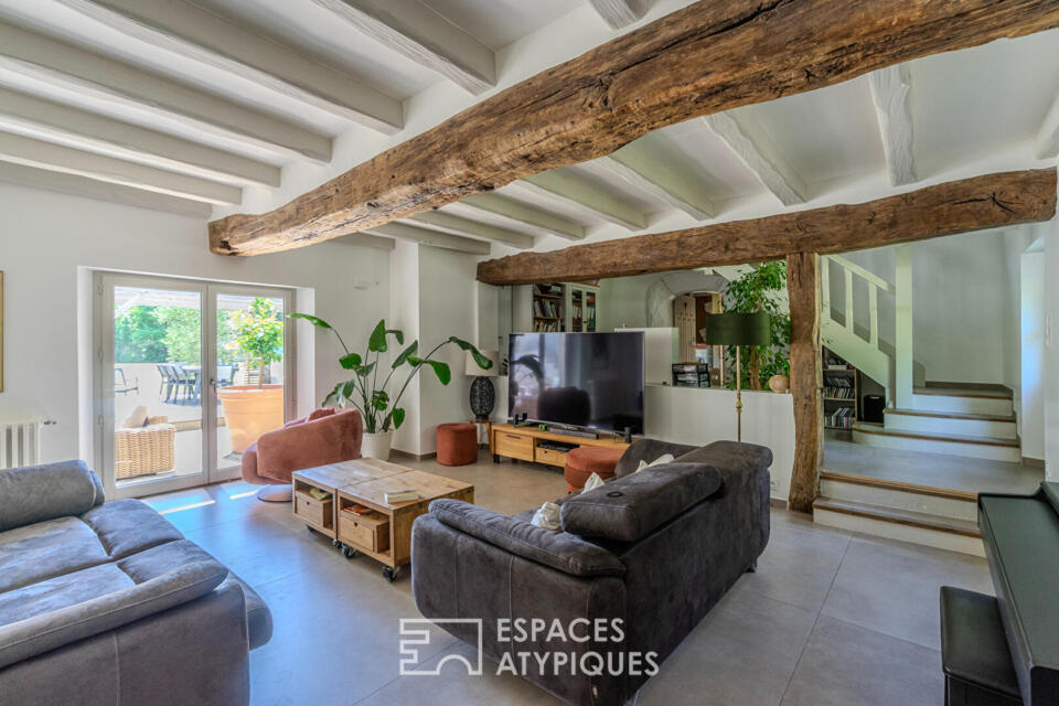 L'esprit campagne chic dans un domaine de chaumières à Guérande
