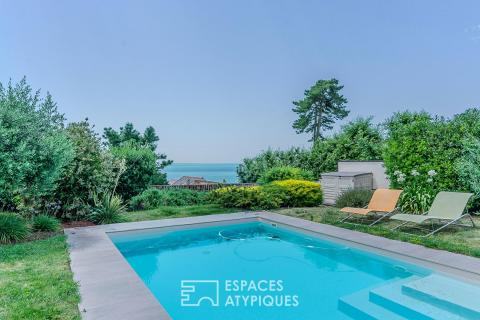 Villa contemporaine avec vue panoramique sur l&rsquo;océan