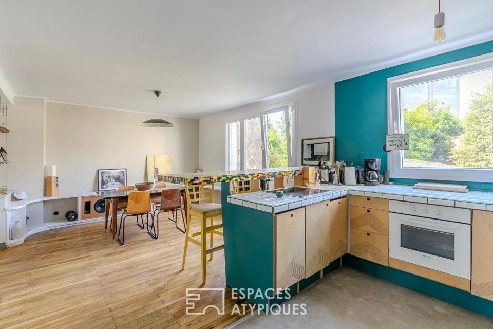 Parc de Procé : Superbe appartement T3/T4 atypique et lumineux