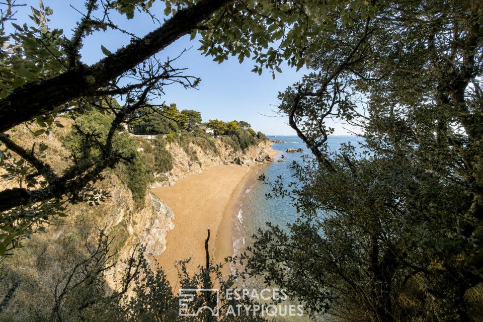 Appartement d'exception avec vue mer et Jardin privatif à Saint-Marc-sur-Mer.