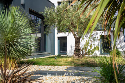 Nantes La Perverie | Maison d’architecte au coeur d’une impasse privée