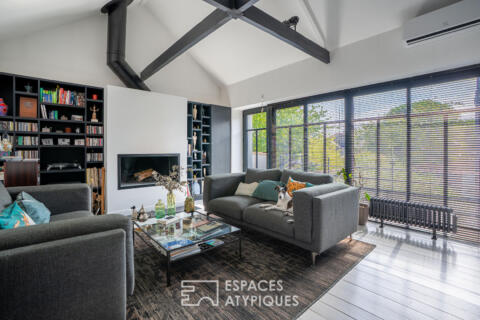 Nantes La Perverie | Maison d&rsquo;architecte au coeur d&rsquo;une impasse privée