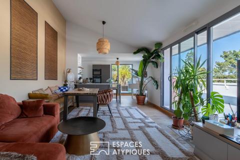 Penthouse et sa terrasse de 70 m2 sur la cime des arbres