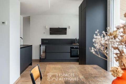 Nantes Bon-Port : T4 contemporain clé en main avec terrasse exposée Sud-Est