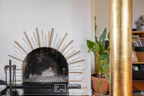 Appartement T2 bis de 67,38 m² au dernier étage avec balcon, vue sur Nantes