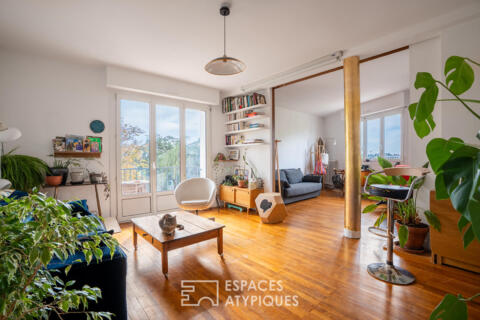 Appartement dernier étage entre St Donatien et les bords de l&rsquo;Erdre