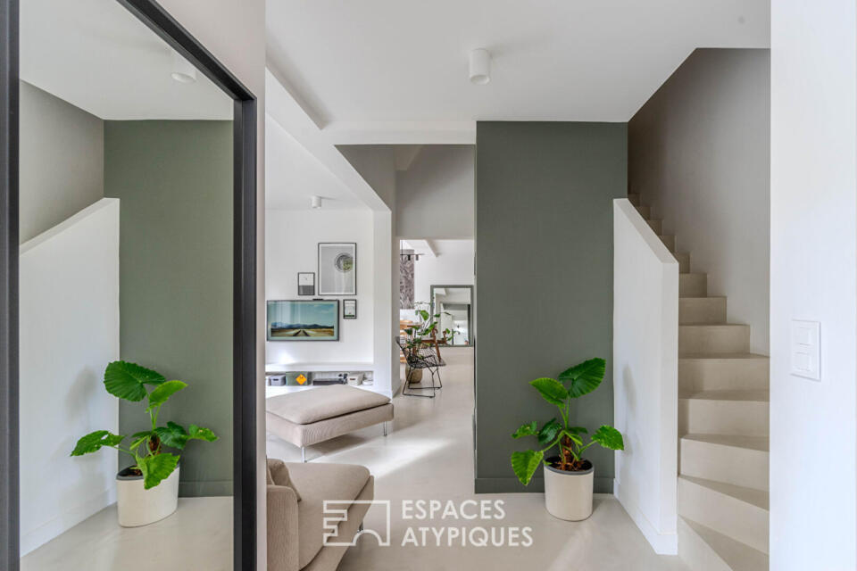 Maison réinventée dans un esprit contemporain au coeur de la nature à Guérande