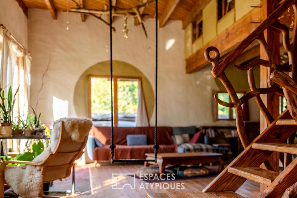 Villa Sunjata : maison bioclimatique à Bouvron