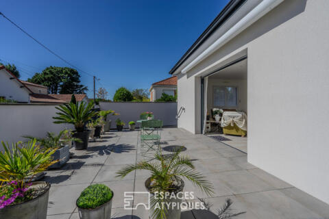 Maison moderne de plain pied dans le centre de Pornic