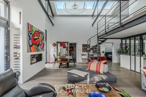 Loft d&rsquo;architecte dans son écrin calme proche de Nantes