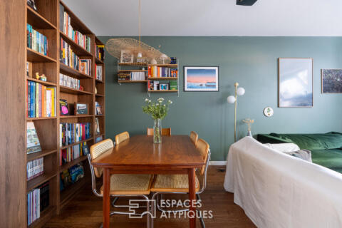 Appartement T5 rénovée avec jardin partagé – Nantes