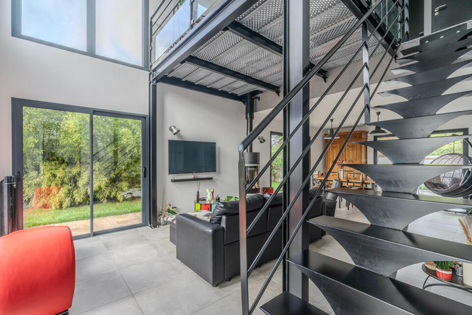 Maison contemporaine à l'esprit Loft et aux volumes ouverts