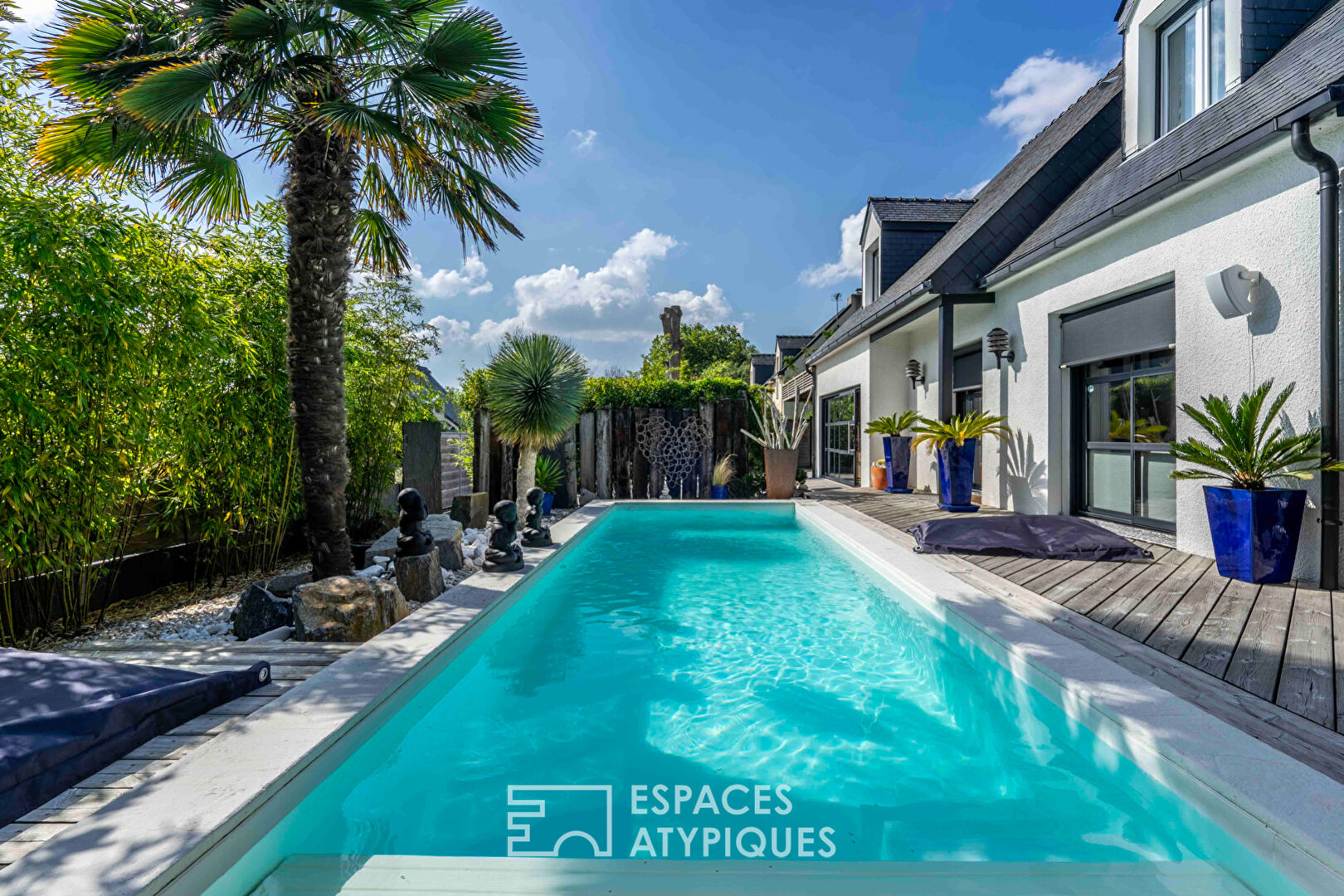 Renovated villa with swimming pool at the gates of La Baule