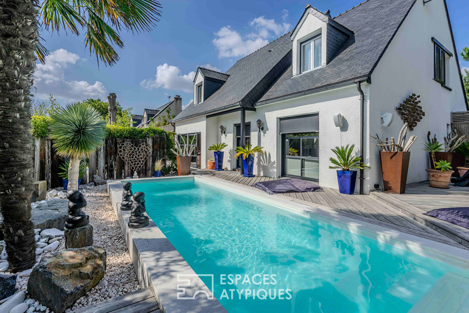 Renovated villa with swimming pool at the gates of La Baule