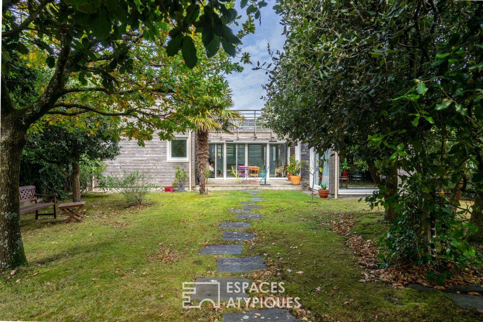 Magnifique maison à ossature bois avec vue mer exceptionnelle