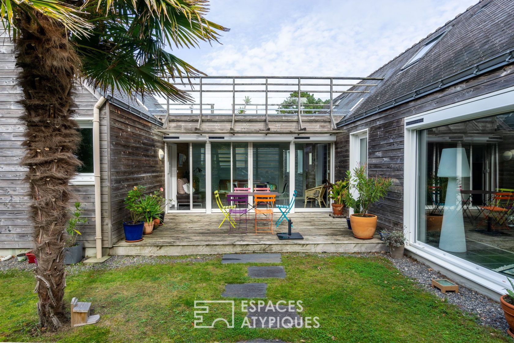Magnifique maison à ossature bois avec vue mer exceptionnelle