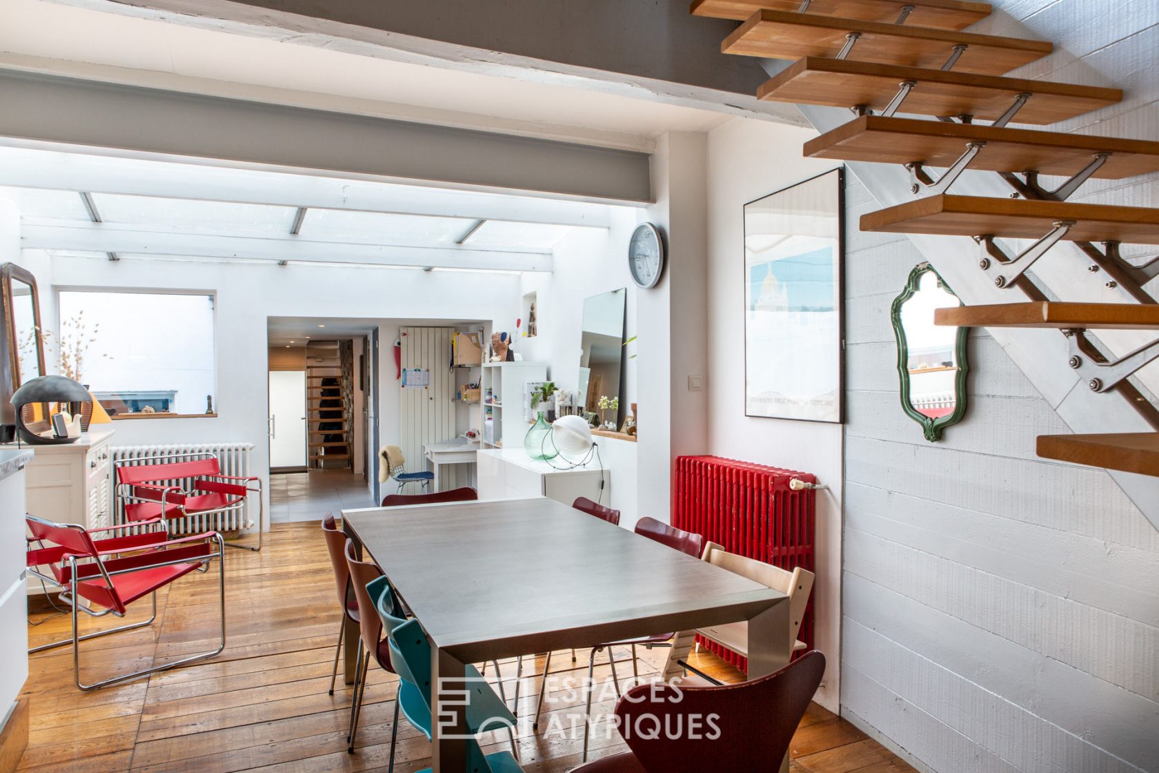 Maison arty et son extension contemporaine