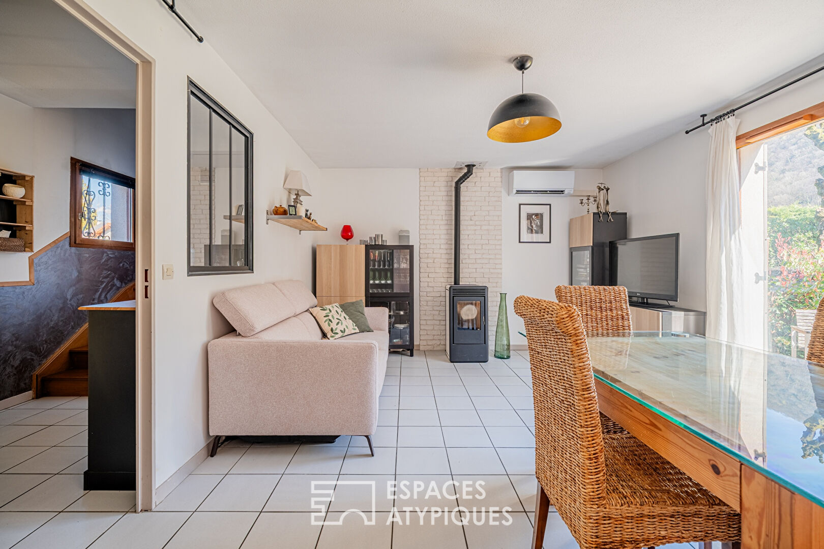 Duplex de charme comme une villa à Gières
