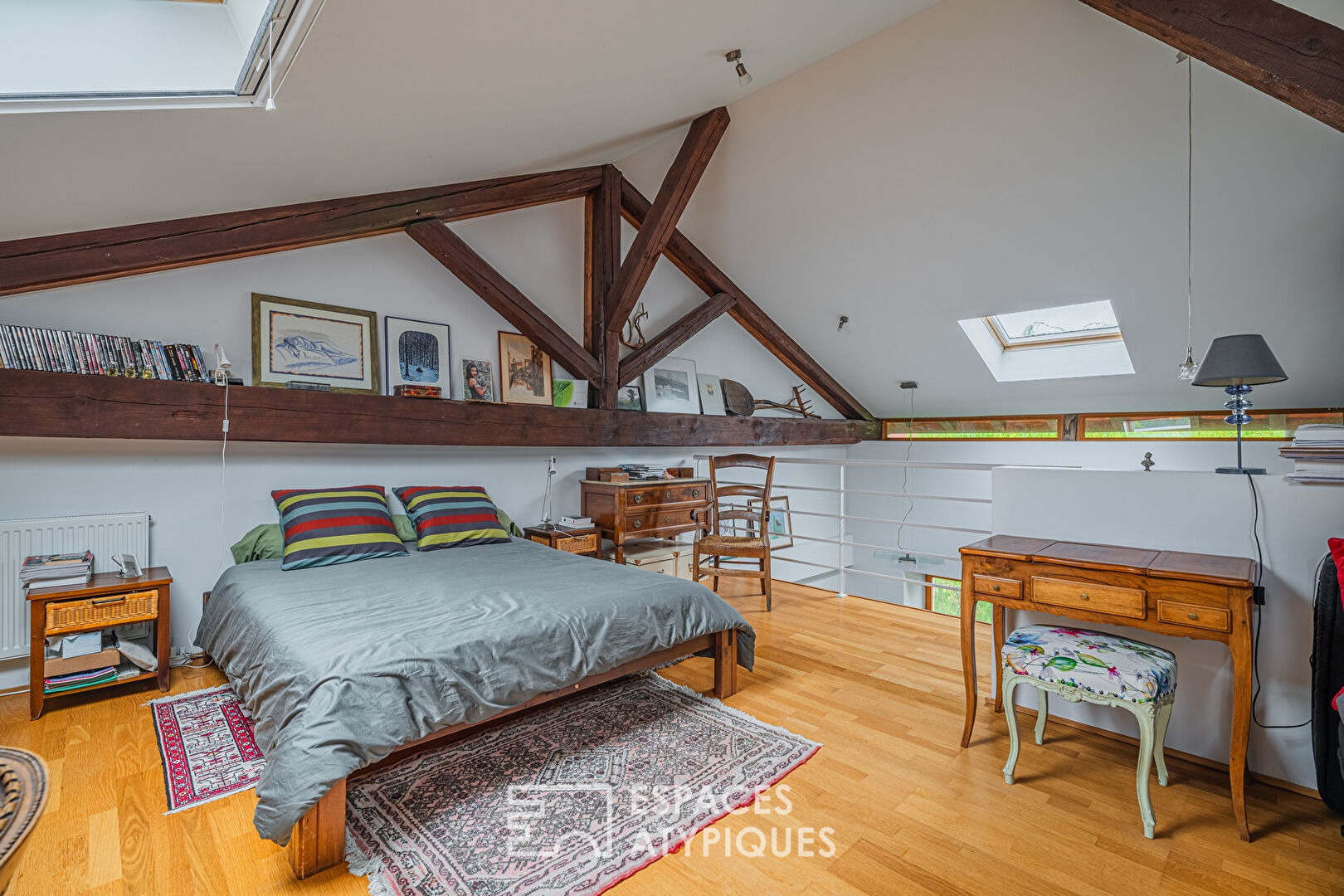 Duplex à l’esprit « loft » en centre bourg