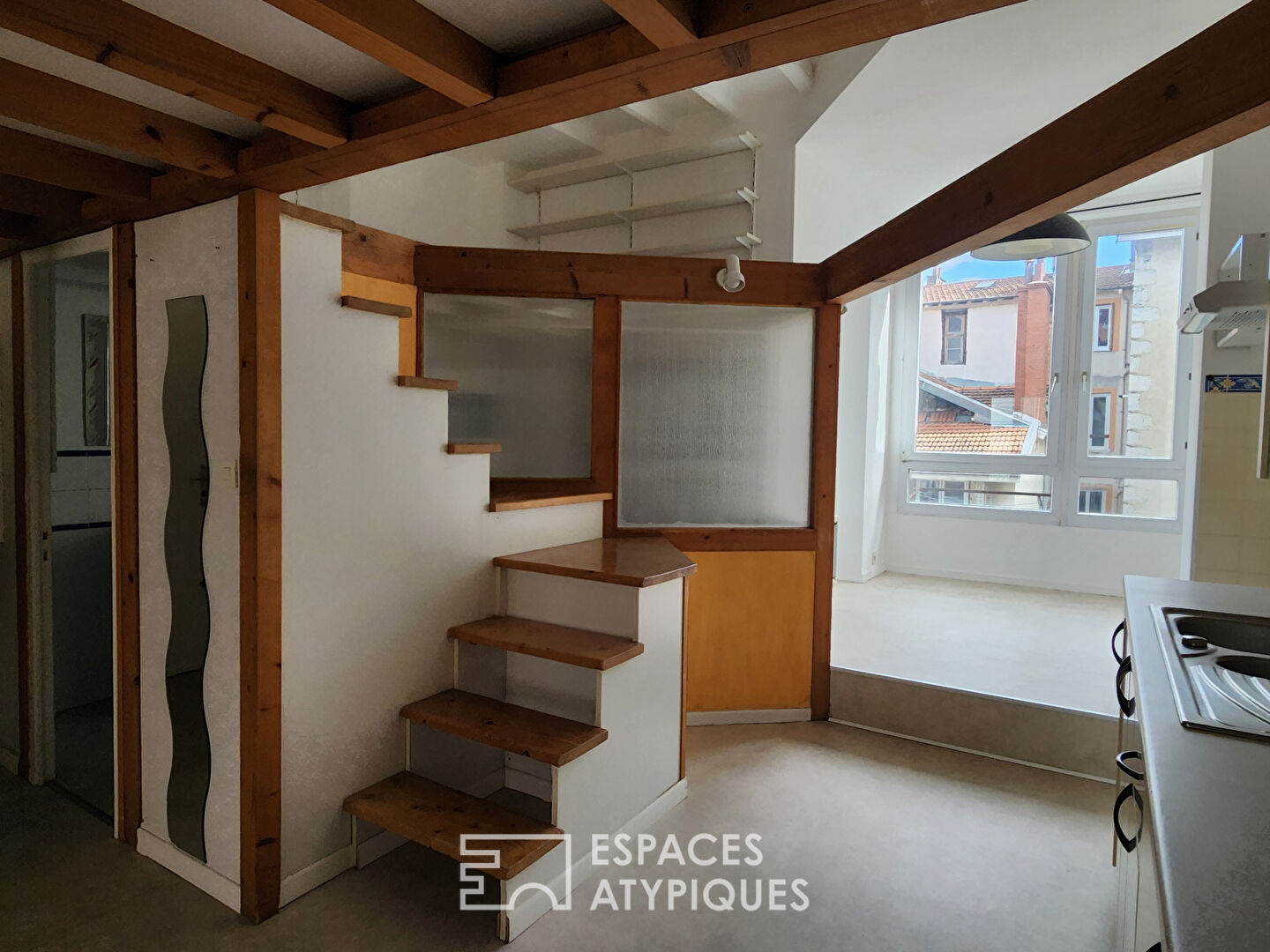 Appartement atypique avec vue en hyper centre ville