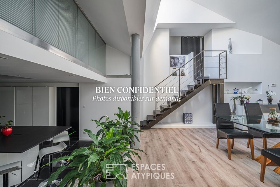 Appartement Loft avec terrasse proche du centre-ville